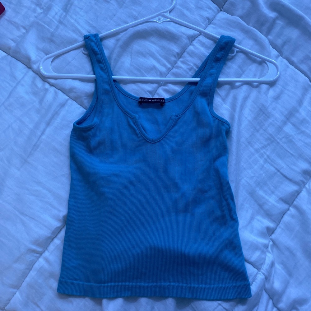 Blue brandy tank top